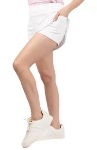 Solid Skort