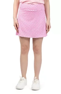 Geo Floral Printed Skort