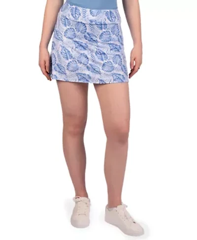 Leaves Printed Skort