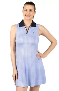 Golf Clubs Printed Polo Dress
