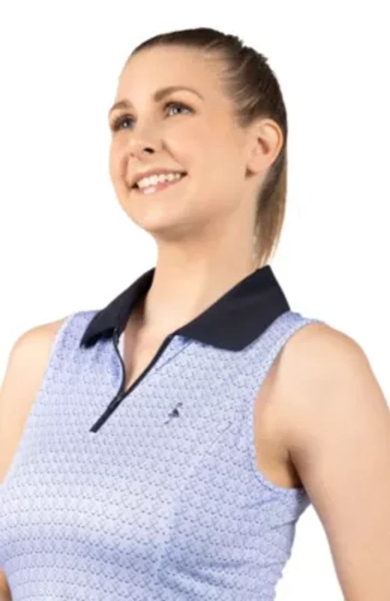 Golf Clubs Printed Polo Dress