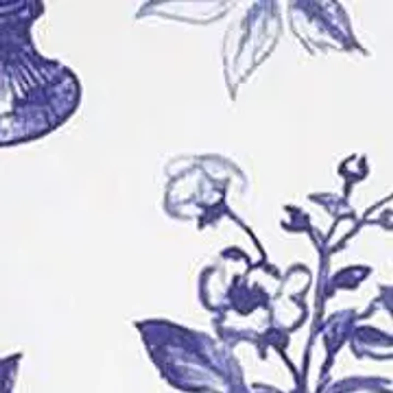 Toile Printed Quarter Zip