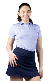 Abstract Maze Printed Polo