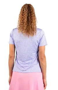 Abstract Maze Printed Polo