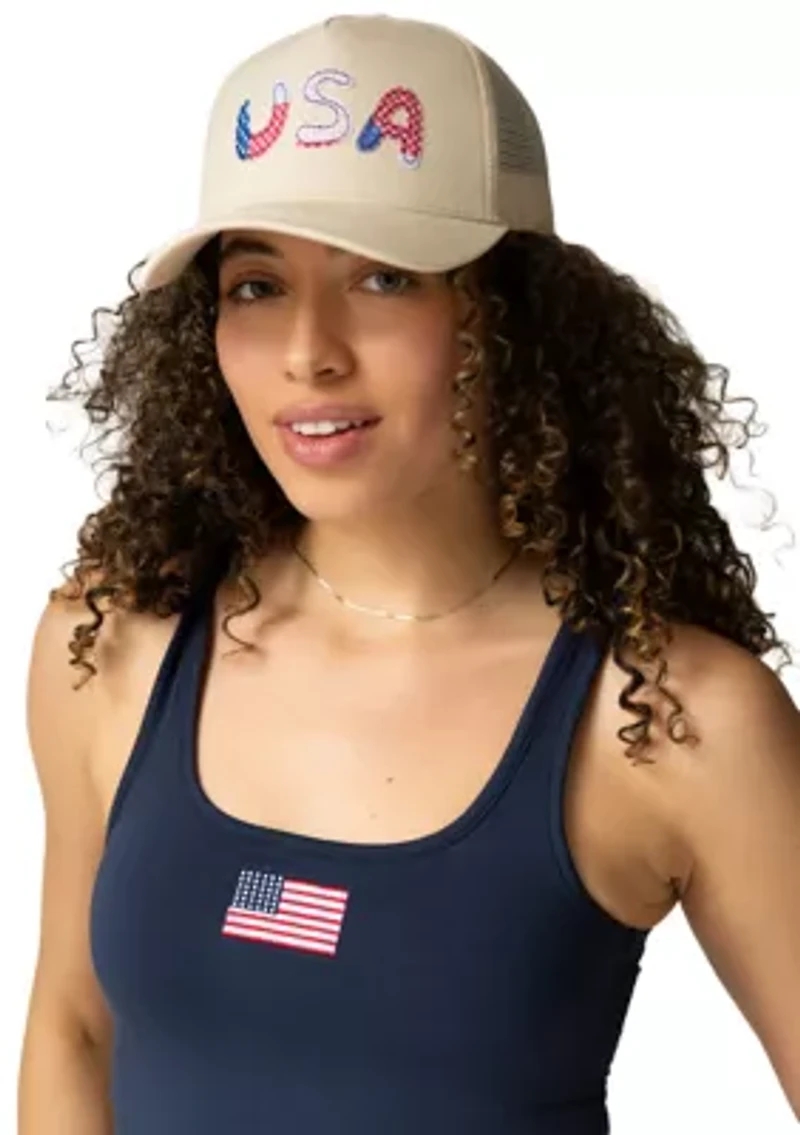 Heartland Quilt USA Trucker Hat