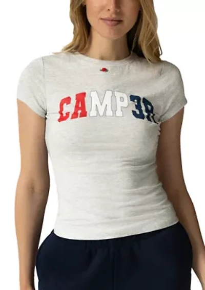 Women's USA Camp3r Baby Tee