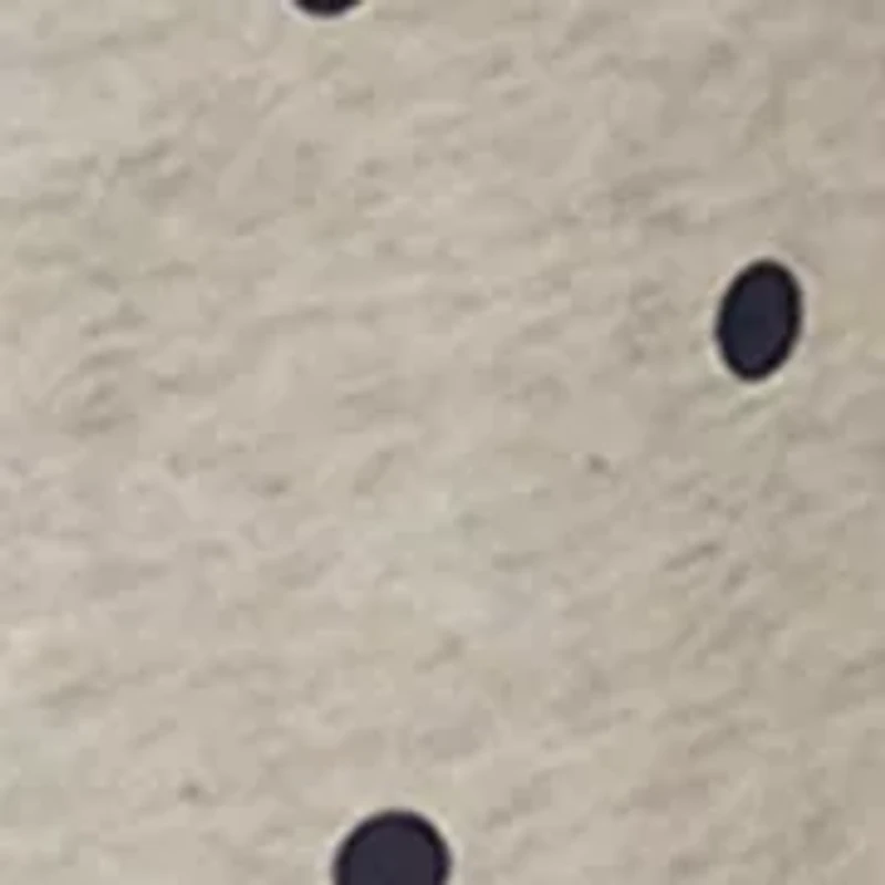 Women's Heather Gray Polka Dot Sweatpants