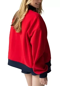 Women's USA Mockneck Sweatshirt