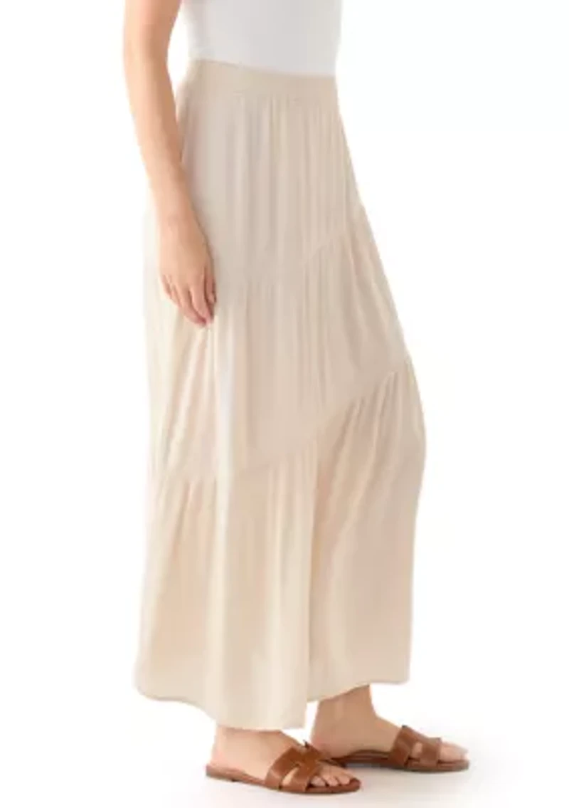 Women's Soft Tiered Maxi Skirt