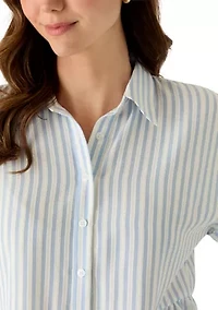 Women's Short Sleeve Tiered Mini Dress