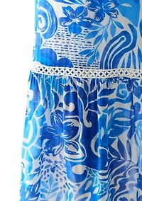 Women's Print Maxi Skirt