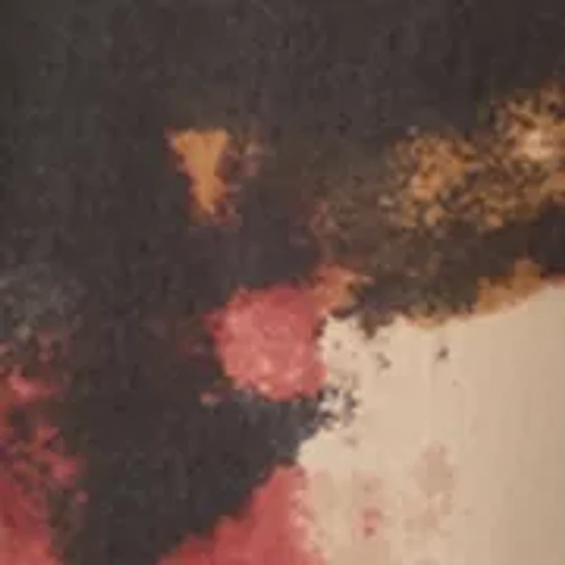 Women's Three-Quarter Printed Mesh Top