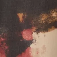 Women's Three-Quarter Printed Mesh Top