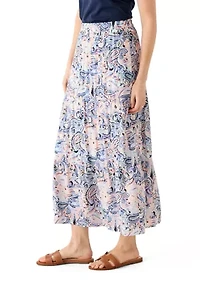 Women's Printed Maxi Skirt
