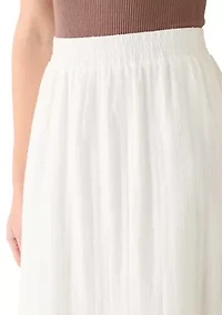 Women's Tiered Midi Skirt