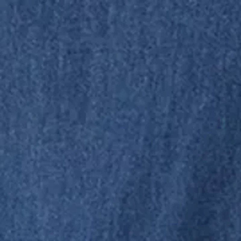 Women's Denim Popover Mini Dress