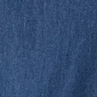 Women's Denim Popover Mini Dress