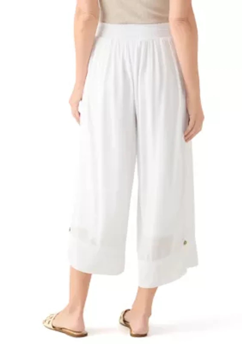 Women's Smocked Waist Pants
