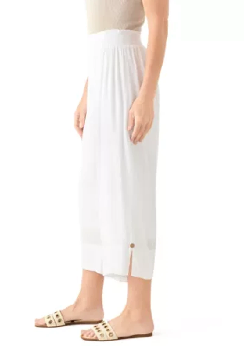 Women's Smocked Waist Pants