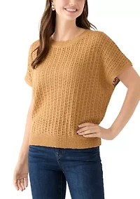 Women's Crochet Knit Sweater