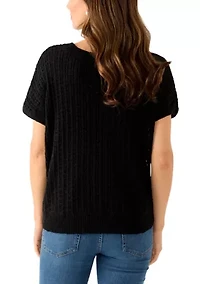 Women's Crochet Knit Sweater