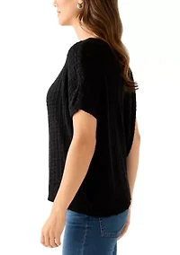 Women's Crochet Knit Sweater