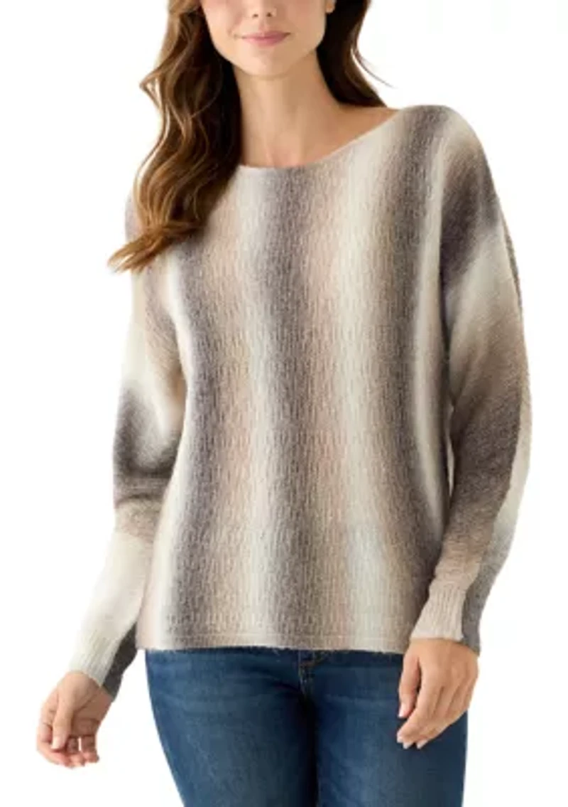 Women's Ombré Dolman Sweater