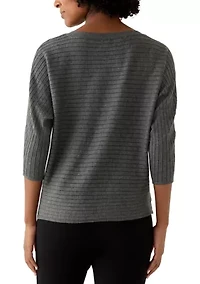 Women's Boat Neck Sweater
