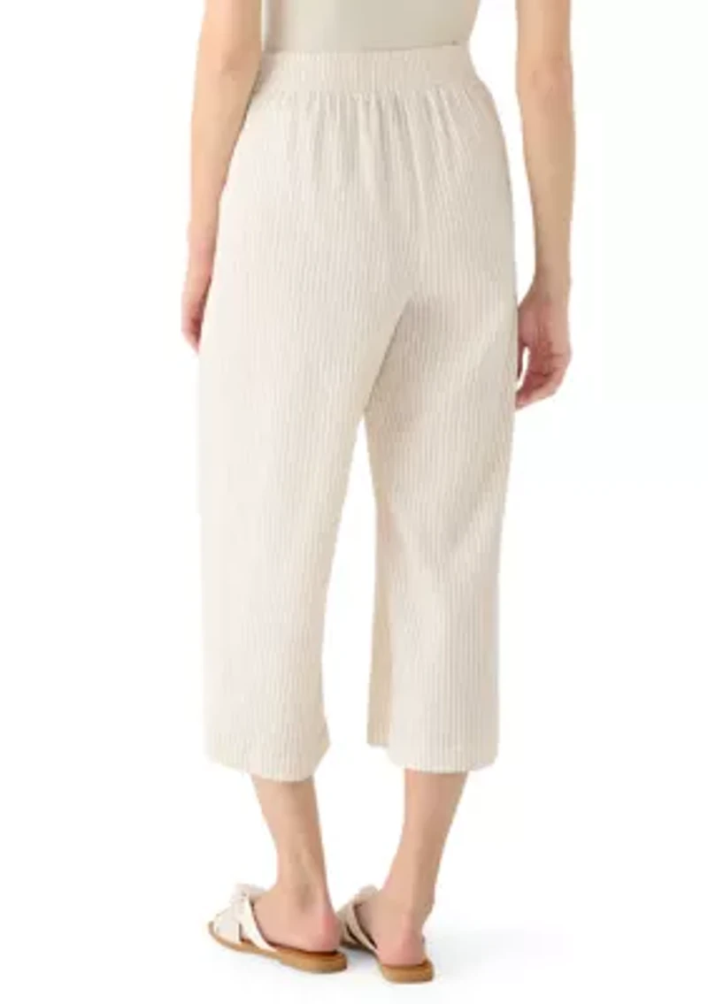 Women's Pull On Cropped Pants