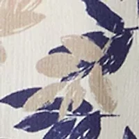 Women's 3/4 Sleeve Split Neck Print Top