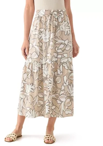 Women's Printed Maxi Skirt