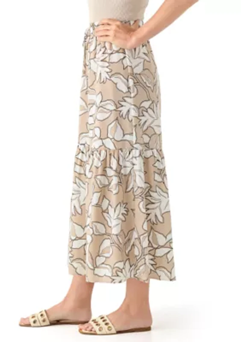 Women's Printed Maxi Skirt
