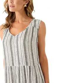 Women's Sleeveless Tiered Maxi Dress
