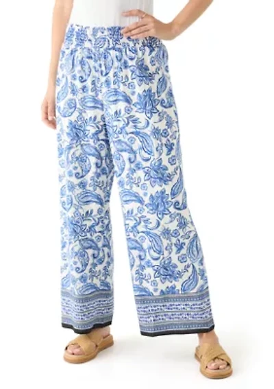 Women's Printed Pull On Pants