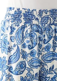Women's Printed Pull On Pants