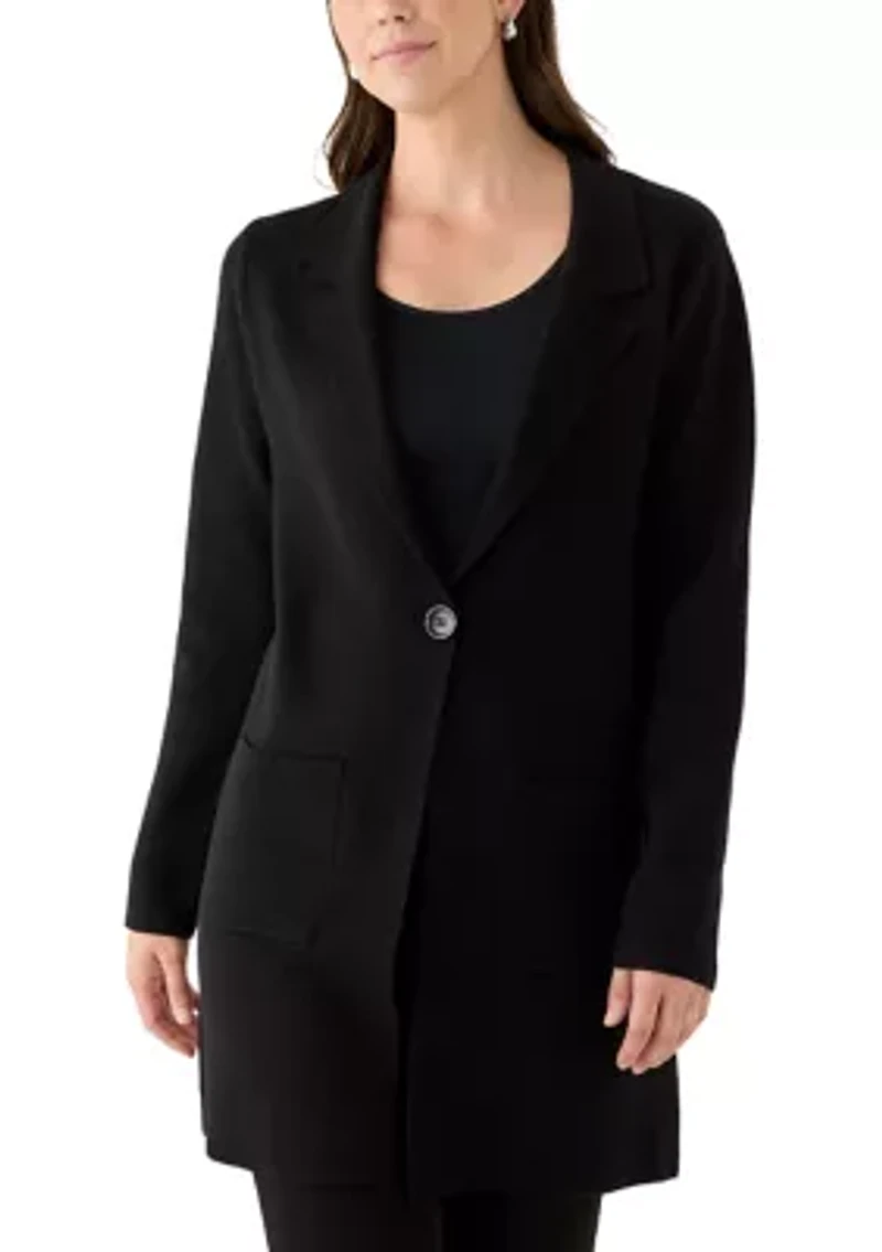 Women's Long Sleeve Coatigan