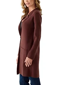 Women's Long Sleeve Coatigan