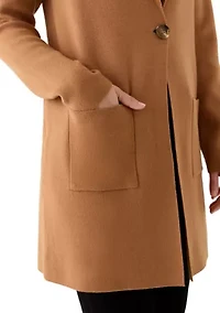 Women's Long Sleeve Coatigan