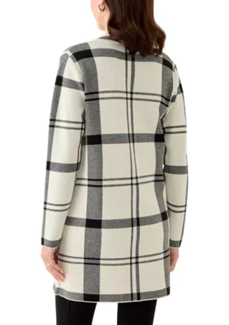 Women's Long Sleeve Print Cardigan