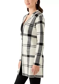 Women's Long Sleeve Print Cardigan