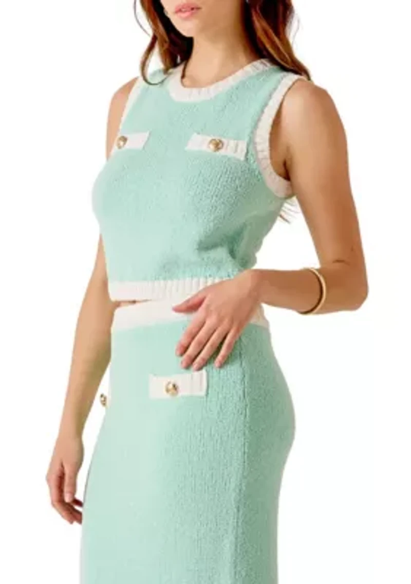 Crochet Knit Maxi Dress