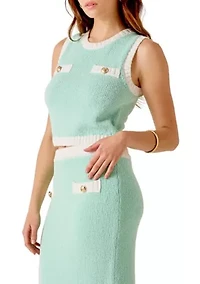 Crochet Knit Maxi Dress