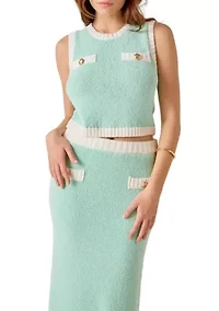 Crochet Knit Maxi Dress