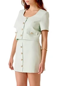 Short-Sleeved Top