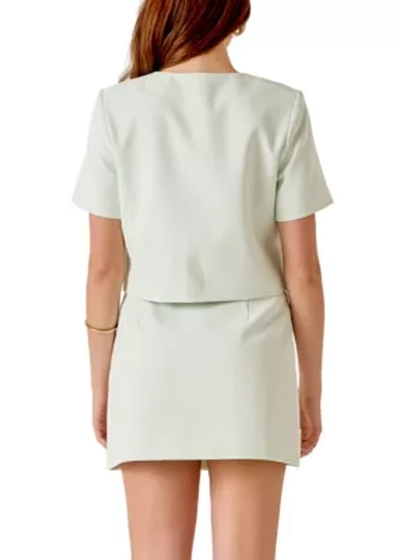 Short-Sleeved Top