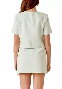 Short-Sleeved Top