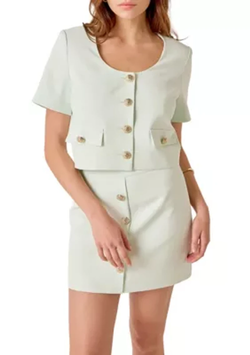 Short-Sleeved Top