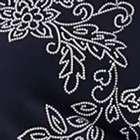 Petite Short Sleeve Sarong Mini Dress