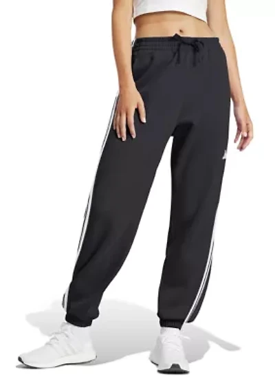 Essentials 3-Stripes French Terry Cuffed Jogger Pants