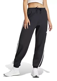 Essentials 3-Stripes French Terry Cuffed Jogger Pants